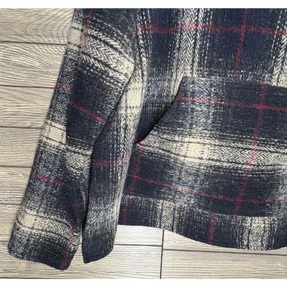 Legendary Whitetails Baja Hoodie Drug Rug Heavy Thick Plaid Pullover Jacket XL - Picture 4 of 12